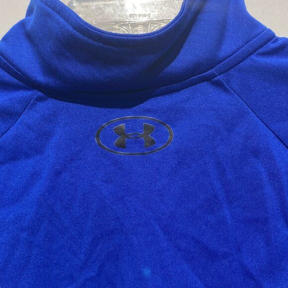 Under Armour Men's Blue Loose Fit Half Zip Raglan Long Sleeve shirt Small- - Picture 4 of 9